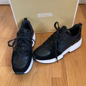 Michael Kors Cosmo Trainer Leather Sneakers